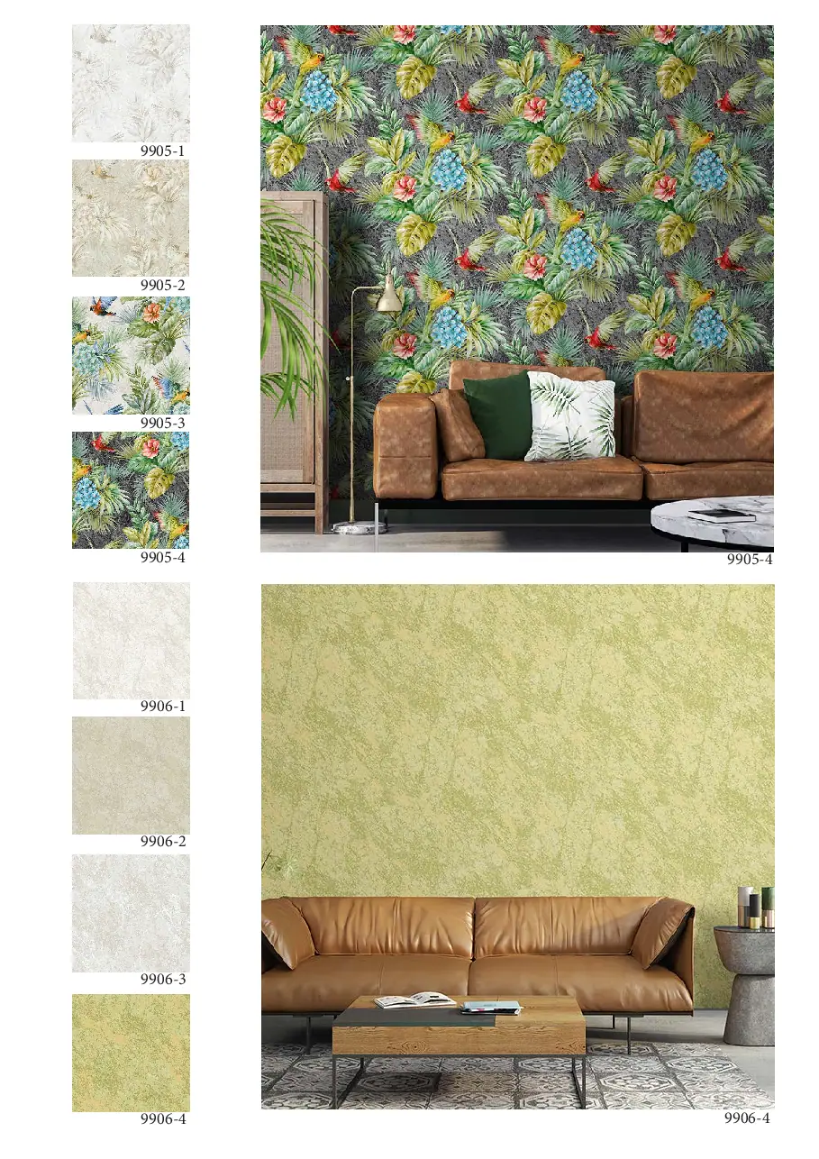 Tropicano duvar kağıdı katalog sayfası model 2